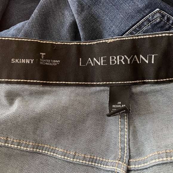 Lane Bryant jeans. Like new. Size 28. Skinny, T3. - Picture 4 of 4